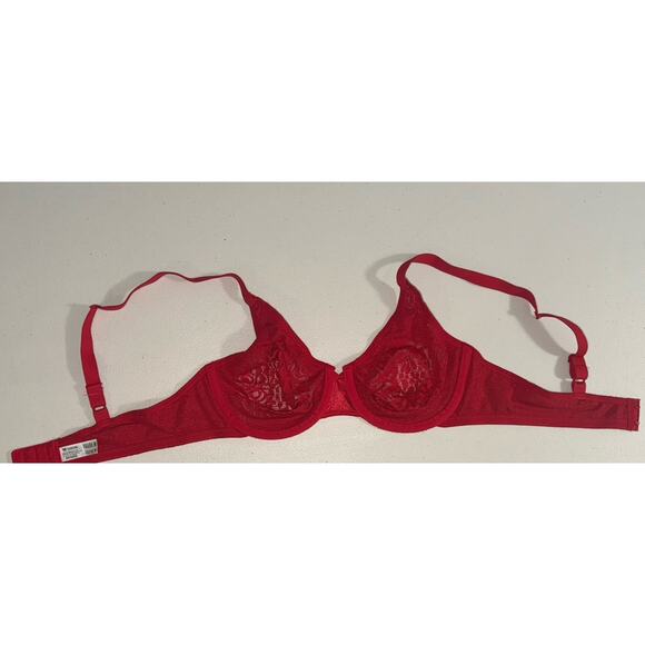 Wacoal Womens 38C Bra Lace Intimate Feminine Romantic Full Figure Molded J-Hook - Picture 5 of 6